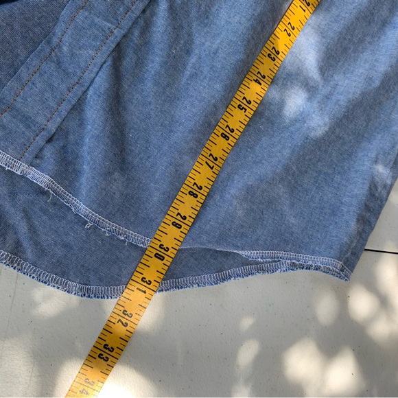 Vintage 80s Wrangler snap button shirt size 16 1/2 - Picture 6 of 6